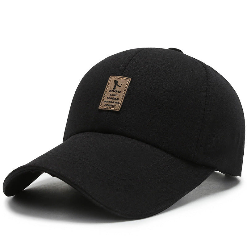 Gorra Negra de Verano para Hombre - Estilo Casual