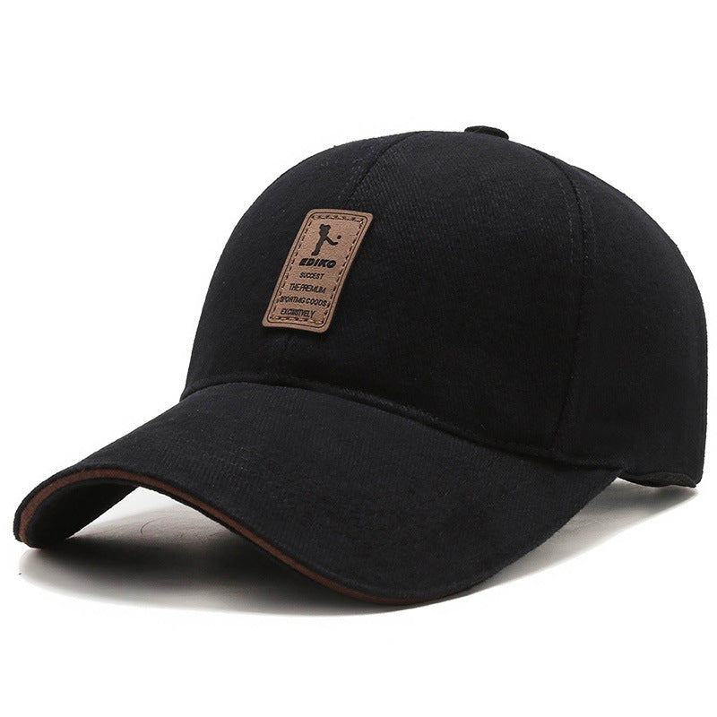 Gorra Negra de Verano para Hombre - Estilo Casual