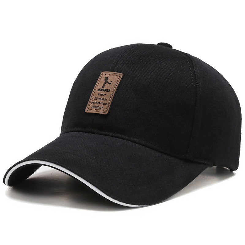 Gorra Negra de Verano para Hombre - Estilo Casual