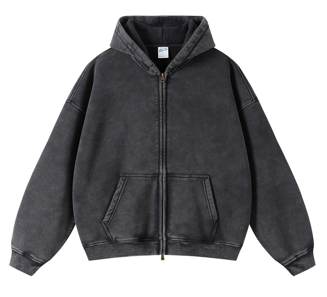 Oversize Mens Vintage Hoodie