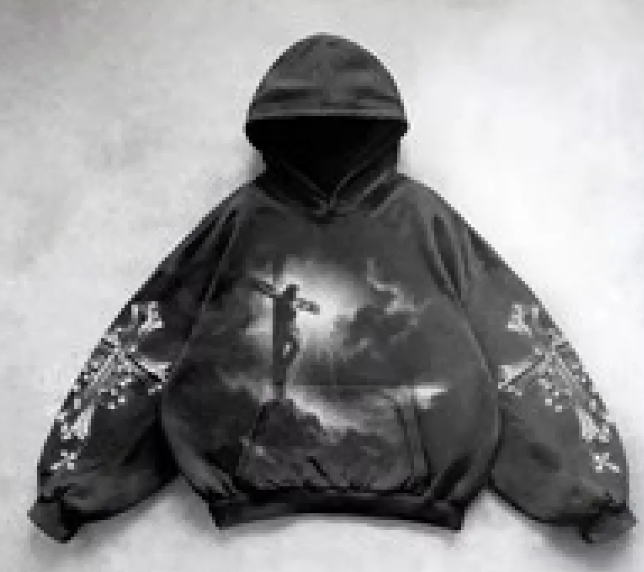 Hooded Printed Streetwear Sweatshirt