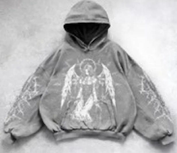 Hooded Printed Streetwear Sweatshirt