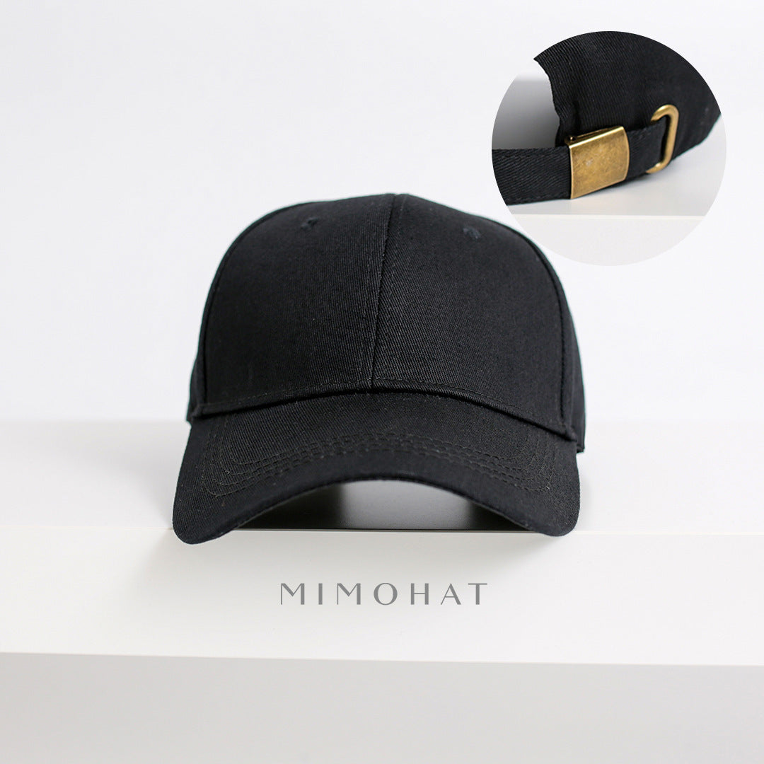 Gorra Negra de Verano para Hombre - Estilo Casual