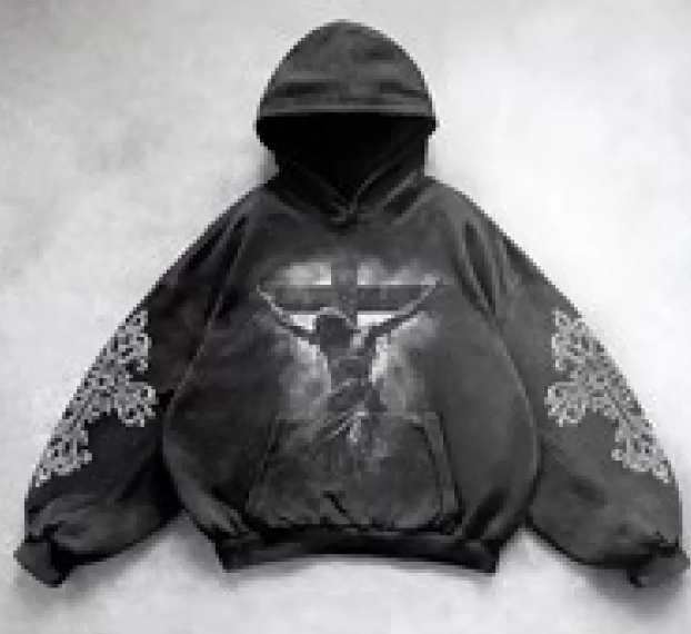 Hooded Printed Streetwear Sweatshirt