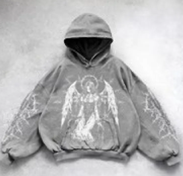 Hooded Printed Streetwear Sweatshirt